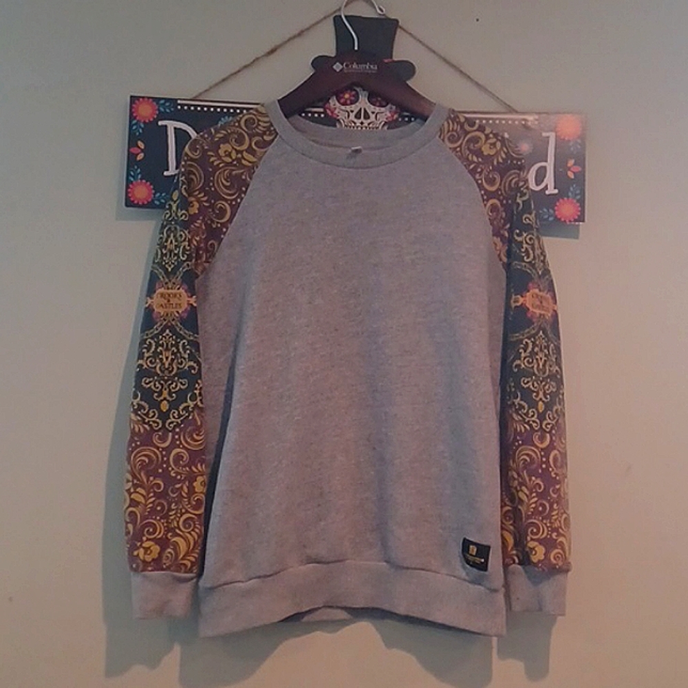 Paisley armed crooks and castles sweatshirt